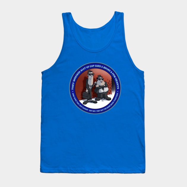 Blues Brothers Tank Top by Smiling_Tater_Design